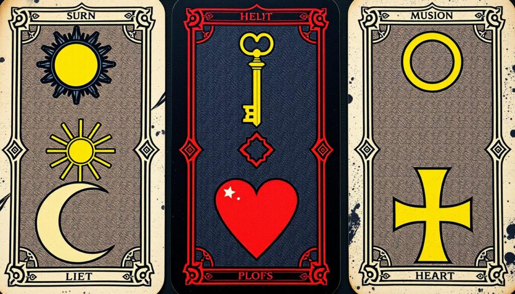 symbolisme des cartes du tarot oui non lenormand